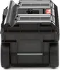 A black tool box with wheels. Náhled obrázku produktu