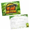 10 Einladungskarten Dinosaurier T-Rex inkl. 10 Produktbild-Vorschau 1