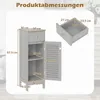 Mobiletto da bagno COSTWAY con cassetto, mobiletto Anteprima dell’immagine prodotto 3