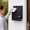Relaxdays Briefkasten mit modernem Design, Metall, 4 Produktbild-Vorschau 3