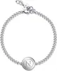 Armbanden met stevige hangers. Voetbalteams. Zilver. Productafbeelding-voorbeeld 1