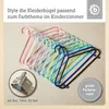 Bieco Kleiderbügel Kinder 8 St. Grau | Länge ca. 30 cm | Produktbild-Vorschau 5