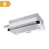 Heinner HTCH-F400WH Einbau-Dunstabzugshaube 60 cm, 358,4 Produktbild-Vorschau 1