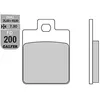 Brzdové destičky Galfer FD200G1050 polokovové SCOOTER zadní Náhled obrázku produktu 4