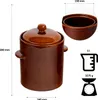 SuperButelki.pl - Steinguttopf Steingutfass Hermetischer Produktbild-Vorschau 10