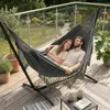 Hängematte Outdoor, Gartenhängematte, für 2 personen, Produktbild-Vorschau 2