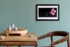 Bild 30x20 MDF-Rahmen Wandkunst Schwarz-Stein-Blumen Produktbild-Vorschau 3