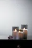 Świeca Led woskowa szklana M-TWINKLE czarna 15cm ruchomy Podgląd zdjęcia produktu 5