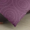 Traumschlaf Feinbiber Bettwäsche Kreise lila 155x220 cm + Produktbild-Vorschau 4