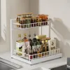 Küchenregal, 2 Etagen Waschbecken Regal, Küche Schrank Produktbild-Vorschau 1