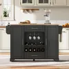 Carrello da cucina Merax, isola da cucina con piano di Anteprima dell’immagine prodotto 5