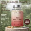Aavalabs Bisglicinato di ferro 42 mg | Vitamina C e acerola Anteprima dell’immagine prodotto 8