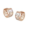 Creole 12x6mm Klappscharnier bicolor Streben diamantiert Produktbild-Vorschau 1