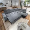 Masseno Ecksofa MORIVA R-S mit Schlaffunktion L-Form, Sofa Produktbild-Vorschau 4