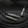 UGREEN AUX Splitter Kabel 3,5 mm - Schwarz für Mikrofon und Produktbild-Vorschau 2