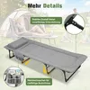 Sekey 193 x 70 cm Klappbares Feldbett Campingliege bis Produktbild-Vorschau 5