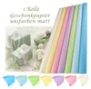Geschenkpapier uni matt 1 Rolle 0,78 m x 2 m Dekopapier Produktbild-Vorschau 2
