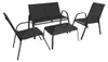 Gardlov 27601 Set da giardino - tavolo, panca, 2 poltrone, Anteprima dell’immagine prodotto 1