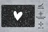 MuchoWow® Schreibtischunterlage Design - Liebe - Herz 60x40 Produktbild-Vorschau 2