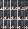 24 Stück Bestecktaschen Filz Elch Weihnachtsmann Produktbild-Vorschau 1
