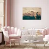 Italienischer Leinwand Leinwandbild - Proud Deer (1 Part) Produktbild-Vorschau 3