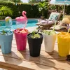 Plasticforte unzerbrechliches Trinkglas - Kunststoff - rosa Produktbild-Vorschau 4