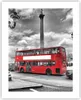 Poster - Poster ohne Rahmen - Trafalgar Platz Taxi London - Produktbild-Vorschau 1