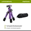 mantona 21188, 3 pied(s), Violet, 49.5 cm Voir les images du produit 9
