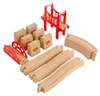 Bigjigs Rail Dřevěné koleje set most 18 dílů Náhled obrázku produktu 5