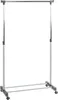HAKU Rollgarderobe alu, chrom, grau - Kunststoff, Metall, Produktbild-Vorschau 1