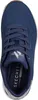 A top-down view of a blue Skechers sneaker. Podgląd zdjęcia produktu