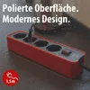 Brennenstuhl Ecolor Steckdosenleiste 4-fach rot/schwarz Produktbild-Vorschau 20