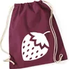 Huuraa Turnbeutel Erdbeere Strawberry 12 Liter Burgundy Produktbild-Vorschau 1