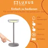 Lampe à poser de luxe Mykonos - Taupe - H26 x Ø11 Voir les images du produit 2