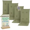Pillows24 - 4x Hochlehner Auflagen 120x50x8 cm | Gesteppte Produktbild-Vorschau 1