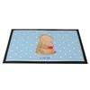 Mr. & Mrs. Panda Fußabtreter Bär Kaffee 60 x 90 cm - Blau Produktbild-Vorschau 2