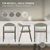ML-Design Esszimmerstühle 4er Set mit Armlehne Küchenstühle Produktbild-Vorschau 6