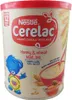 A can of Nestle Cerelac infant cereal with honey and wheat flavor. Produktbild-Vorschau