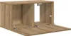 vidaXL TV-Schrankset Wandmontiert Braun 60 x 30 x 30 cm Produktbild-Vorschau 5