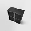 A black air filter unit, possibly for a computer or other electronic device, is displayed from a slightly elevated angle against a light gray background. Produktbild-Vorschau