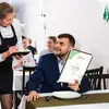 BELLE VOUS 10er Pack Menükartenhalter für Speisekarten A4 - Produktbild-Vorschau 12