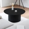 Home Deluxe Couchtisch Rund ADELINA Dark Oak I Couchtisch Produktbild-Vorschau 3