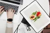 MuchoWow® Laptop Hülle 13 Zoll Pfirsich - Lebensmittel - Produktbild-Vorschau 2