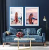 MG Design rám na fotografie 50 x 70 cm - farba modrá, z Náhľad obrázku produktu 3
