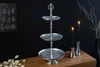 Elegante Etagere ORIENT 65cm silber im Wild Hammerschlag Produktbild-Vorschau 3