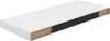 vidaXL Étagère suspendue blanc brillant 60x23,5x3,8 cm MDF Voir les images du produit 12