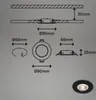 LED Einbauleuchten Einbaulampen Badlampen 4xLED 4,9W IP44 Produktbild-Vorschau 6