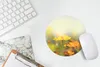 MuchoWow® Mauspad Mousepad Blumen - Landschaft - Gelb 20x20 Produktbild-Vorschau 5