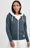 OXMO OXBinja Damen Lange Sweatjacke Kapuzenjacke Hoodie mit Produktbild-Vorschau 1