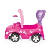 Dolu Eenhoorn Loopauto met Duwstang Roze Voir les images du produit 4